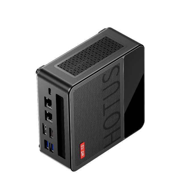 Mini Gaming PC Ryzen 7 8845HS Radeon 780M OCuLink USB4 DDR5 4K Quad Display WiFi6 2.5G LAN NVMe SSD Mini Desktop