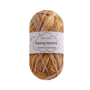 Fil chenille 100% acrylique 5 brins 25g anti-boulochage pour tricot à la main de bébé et enfant (écharpe) - Product Image 5