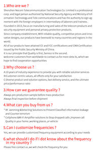 ระบบตรวจจับและป้องกันการรบกวนสัญญาณ315/433/868 MHz/wifi. - Product Image 6