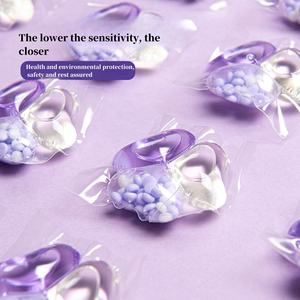 كرات غسيل ملونة وناعمة من الشركة المصنعة لحماية الكراسي من العطر المائل إلي الدهون الكريمة برائحة تدوم طويلاً كرات منظف ملابس 10 جم - Product Image 5