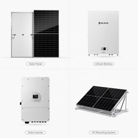 Système Solaire Tout-en-Un Hybride 30 kW avec Générateur et Stockage d'Énergie Solaire de 1 MW, Onduleur Hybride 3 kVA 5 kW 6 kW 8 kW 12 kW
