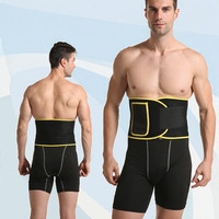 Ceinture de sudation unisexe antidérapante en néoprène pour le sport et le fitness, avec soutien lombaire élastique gaufré
