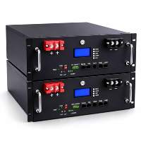 Batterie solaire domestique LiFePo4 Lithium-ion montée sur rack 48V 51.2V 5kWh 10kWh 15kWh 16kWh