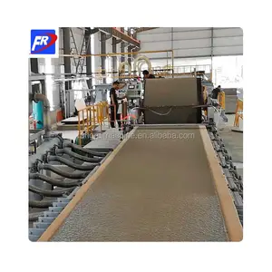 Fiber Cement Decorative Wallboard Machine Corrugated Cement Board Production Line