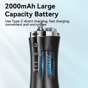 Irrigador Bucal Eléctrico Inalámbrico Portátil con Imágenes APP, Hilo <span class=keywords><strong>Dental</strong></span>, Cuidado Bucal, <span class=keywords><strong>Limpiador</strong></span> <span class=keywords><strong>de</strong></span> Dientes para el Hogar - Product Image 6