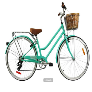 700C Retro Lai Thoải Mái Xe Đạp Cho Phụ Nữ Thành Phố Retro Xe Đạp 7 Tốc Độ Cổ Điển <span class=keywords><strong>Reid</strong></span> Chu Kỳ Phụ Nữ Xe Đạp Với Giỏ - Product Image 2