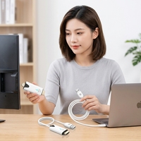 Extenseur HDMI sans fil 30m, émetteur-récepteur audio-vidéo, adaptateur d'affichage pour caméra, moniteur, téléviseur, projecteur