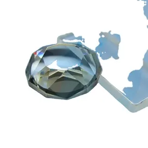 China Made Diamond cut nice shape sapphire crystal watch glass watch parts