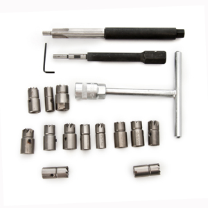 17Pcs Diesel Injector Seat Cutter Cleaner Universal Re-Face <strong>Reamer</strong> <strong>Tool</strong> Set - Product Image 3