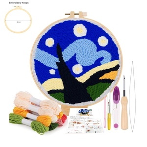 Handmade Tự Làm Sợi Thêu Đấm Kim Kit In Động Vật Internet Người Nổi Tiếng Bức Tranh Sáng Tạo Lấy Cảm hứng Tranh - Product Image 2
