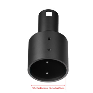 Alliage d'aluminium avec manchon de 2.42 pouces Adaptateur de tuyau <span class=keywords><strong>Starlink</strong></span> Support de poteau <span class=keywords><strong>Starlink</strong></span> pour <span class=keywords><strong>antenne</strong></span> parabolique <span class=keywords><strong>Starlink</strong></span> V2 - Product Image 5