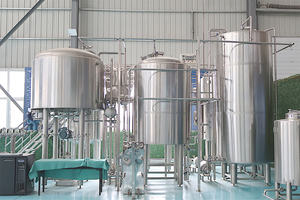 1000 لتر 2000l breawhous 3-السفينة ، تون الهريس ، Lauter Tun في وحدة واحدة - Product Image 6