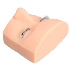 Đầu Mannequin tập luyện nối mi chất lượng cao kiểu Mỹ, mi giả thực tế, kiểu mới, bán buôn, dụng cụ nối mi silicon - Product Image 4