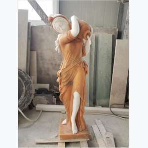 Diseño moderno interior de gran tamaño de la vida piscina mármol piedra estatua Triton y <span class=keywords><strong>Nereida</strong></span> sirenas jardín escultura para la venta - Product Image 5