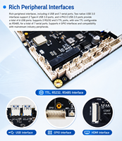 Pantalla Táctil Interactiva RK3568 4K MIPI EDP LVDS Audio GPIO WiFi 6 para Sistemas de Terminales de Información Inteligentes