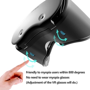 <span class=keywords><strong>Casque</strong></span> VR Grand-Angle Intelligent <span class=keywords><strong>Réalité</strong></span> <span class=keywords><strong>Virtuelle</strong></span> 3D pour Smartphone Jeux Vidéo Jumelles - Product Image 3