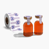 Étiquettes autocollantes en rouleau personnalisées, écologiques, résistantes à l'huile et à l'eau, de luxe, en PET, pour l'emballage de bouteilles, de produits alimentaires et cosmétiques, avec logo
