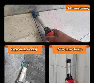 16.8V Lithium Micro Máy mài góc cầm tay gạch đường may sạch hơn 90 độ điện khuỷu tay đường may công cụ làm đẹp cầm tay Máy mài thẳng - Product Image 5