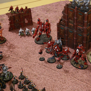 Tapis de jeu de guerre pour <span class=keywords><strong>Warhammer</strong></span>, en caoutchouc, taille 44x60 pouces, surface antidérapante, bords cousus, imperméable, pour la placement des miniatures - Product Image 5
