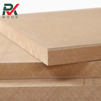 Panneau MDF Darx imperméable HDF 1220*2440mm 12mm 16mm 18mm uni pour meubles et décoration