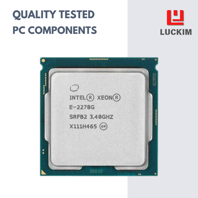 E-2278G 8-Core 16-Thread Server CPU 3.4-5.0GHz 16MB Cache LGA1151 80W