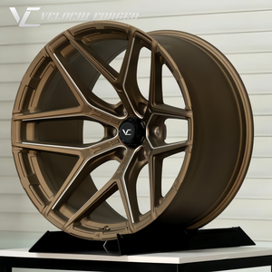 Velochi <span class=keywords><strong>ขอบ</strong></span>ล้อโมโนบล็อคแบบเว้าลึกมากสีดำทองเงิน6X139.7 6X135ล้อปลอมขอบ18นิ้วสำหรับ BMW SUV - Product Image 2