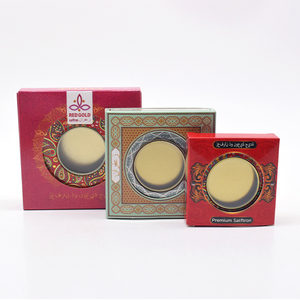 Fabricante Personalizado 1G 3G 5G 10G 30g lata redonda de azafrán caja de lata de embalaje de azafrán contenedor de lata de azafrán con ventana - Product Image 5