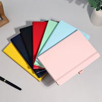 Cuaderno de Tapa Dura de PU Colorido A5 al por Mayor del Fabricante, Diario Personalizado con Impresión CMYK para Promoción