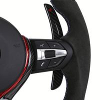 Volant sport LED personnalisé en fibre de carbone rouge, en promotion, pour M6, Série 6, E90, E91, F22, F30, F36, E70, E71, X1-X5