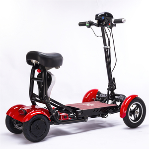 Opklapbare scootmobiel เคลื่อนที่ด้วยสกู๊ตเตอร์แบบพกพาที่ทนทานแบตเตอรี่ขนาดกะทัดรัดใช้ได้ยาวนานน้ำหนักเบา - Product Image 2