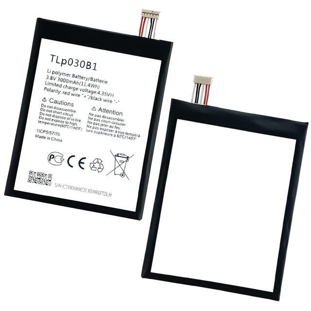 Factory Original Phone Battery TLP030B1 for Alcatel 1X & 3X & 5V & 1S 2020 & TCL A3 & Pixi 3 4 Plus 5 7 8 Replacement Battery