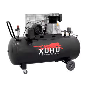 Новый дизайн, 4 кВт, 5,5 л.с., 300 л, промышленный поршневой компрессор, итальянский тип, портативный воздушный компрессор с ременным приводом - Product Image 2