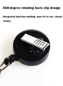 Badge d'identification d'infirmière personnalisé en gros, interchangeable, imprimé UV, avec enrouleur rétractable et pince crocodile en métal - Product Image 3