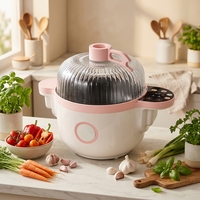 Robot de cuisson automatique compact et électrique pour cuisiner en faisant sauter les aliments, idéal pour les petites cuisines