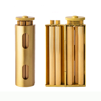 Nouvelle arrivée 70mm laiton manuel Machine à rouler les cigarettes accessoires pour fumer