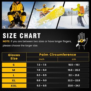 <span class=keywords><strong>Guantes</strong></span> de Esquí Wasoto para Hombre y Mujer, Autocalentables, Impermeables, Resistentes al Viento, con Dedos Separados, <span class=keywords><strong>Guantes</strong></span> de Motocicleta para <span class=keywords><strong>Invierno</strong></span> - Product Image 5
