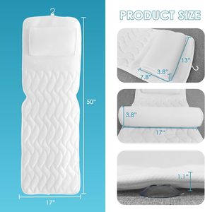 <span class=keywords><strong>Coussin</strong></span> de bain complet avec 14 ventouses 3D Air Mesh pour toutes les baignoires Accessoires de salle de bain de luxe - Product Image 5