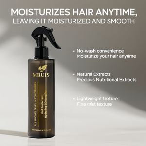 Acondicionador hidratante sin enjuague de etiqueta privada, aerosoles para el cabello, hidratante y desenredante, aerosol protector de calor para el cabello - Product Image 2