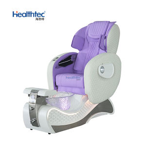 Nueva Silla de pedicura de pie de lujo púrpura con masaje de gravedad cero y función de <span class=keywords><strong>spa</strong></span> de pies - Product Image 5