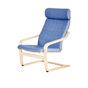 Silla de Madera Maciza de Estilo Europeo con Funda Extraíble, Mueble Moderno y Cómodo para Sala de Estar, Dormitorio, Hotel - Product Image 4