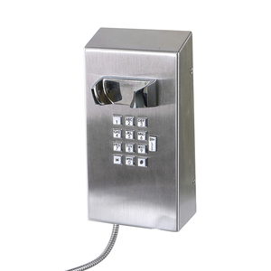 Điện thoại nhà tù chống phá hoại J&R Technology có nút điều chỉnh âm lượng, điện thoại công nghiệp - Product Image 2