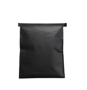 CSMD çin üreticileri nakliye postaları için toptan bileşik kraft el işi kağıdı siyah dokuma giysi ambalaj çantası gemi hazır - Product Image 6