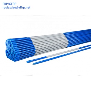 5ft dài cam phản chiếu rắn FRP Rod sợi thủy tinh tuyết Stakes-đường lái xe đánh dấu 5/16" - Product Image 6