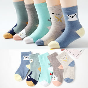 Lindo Animal de dibujos animados Diversión Crew Moda Divertida Novedad Calcetines de algodón suave Niñas Niños Regalos Calcetines - Product Image 2