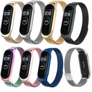 Correa de <span class=keywords><strong>Reloj</strong></span> Deportiva para <span class=keywords><strong>Xiaomi</strong></span> Watch 5 <span class=keywords><strong>6</strong></span> 7, Correa de <span class=keywords><strong>Malla</strong></span> de Acero Inoxidable y Bucle Milaneso Magnético Compatible con Relojes <span class=keywords><strong>XiaoMi</strong></span> - Product Image 5