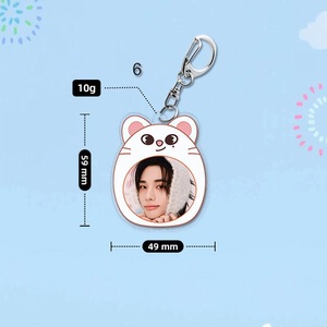 Merchandise Original de Stray Kids, Colgante Acrílico de Hwang Hyunjin, Lee Minho, DOIT, <span class=keywords><strong>Han</strong></span> Ji Sung, Llavero para Bolsa, Hecho en China 1869 - Product Image 4