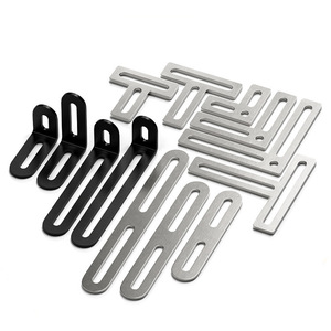Soporte de Esquina Haidibosi TL de Acero Inoxidable con Orificio Largo, Conector de 90 Grados para Muebles, Estantes, Gabinetes, Mesas y Sillas - Product Image 5