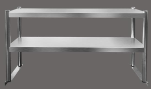 RUITAI High Quality Stainless Steel <strong>Worktable</strong> with Top Shelf / Back Shelf Work Table - Product Image 5