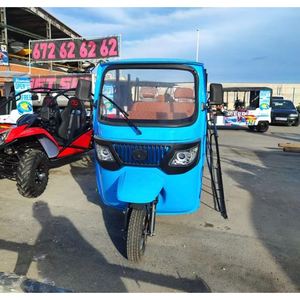 <span class=keywords><strong>Taxi</strong></span> électrique stable à 3 roues, tricycle, cadre soudé par robot, EEC COC, 60V 72V, panneau solaire en option, véhicule urbain à économie d'énergie - Product Image 6