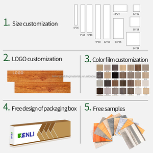Suelo Vinílico de Alta Gama, Resistente al Agua, de Tablas Anchas, Híbrido LVP, Sistema de Click SPC - Product Image 4